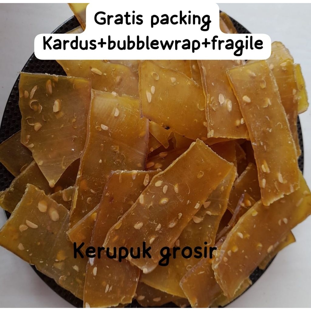 kerupuk tempe 1kg/cemilan kerupuk tempe 1kg/kerupuk tempe mentah 1kg