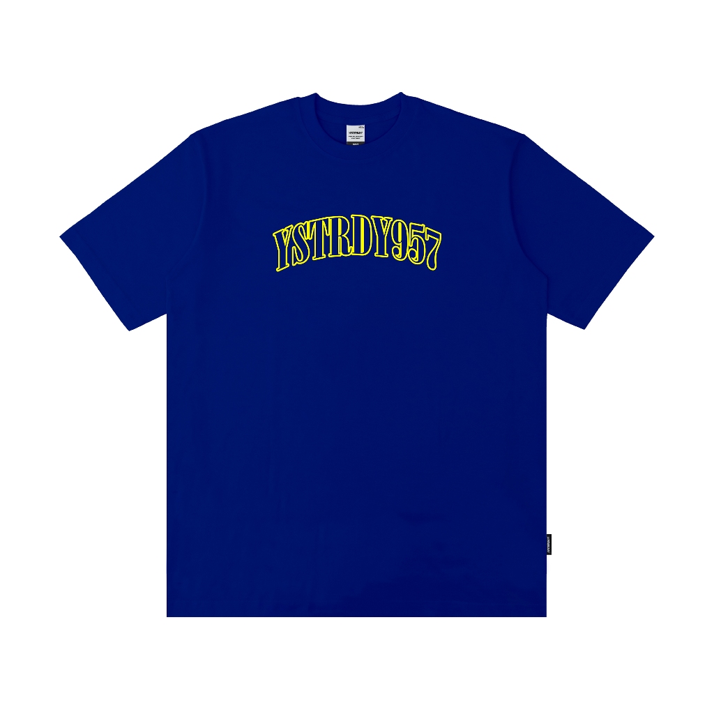 Yesterday – Baju Kaos Distro Pria Original T-Shirt Pria Cowok Keren Biru Rockwell