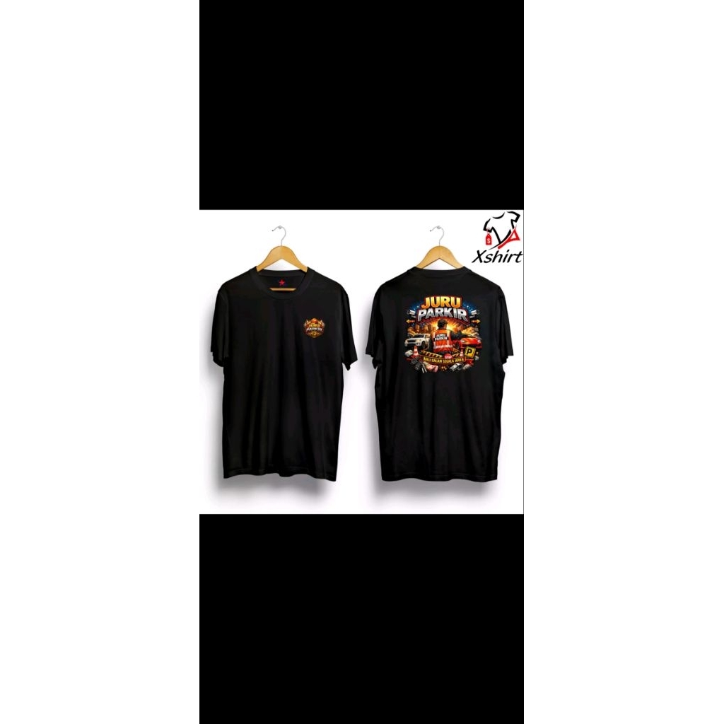 Baju Kaos Juru Parkir | Juru parkir Ahli dalam mengatur kendaraan