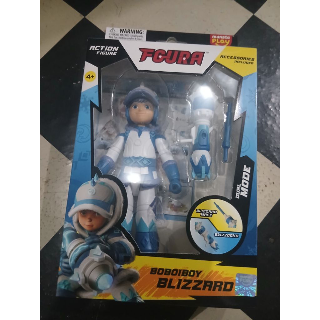 Action Figure Boboiboy Blizzard Fgura Boboiboy