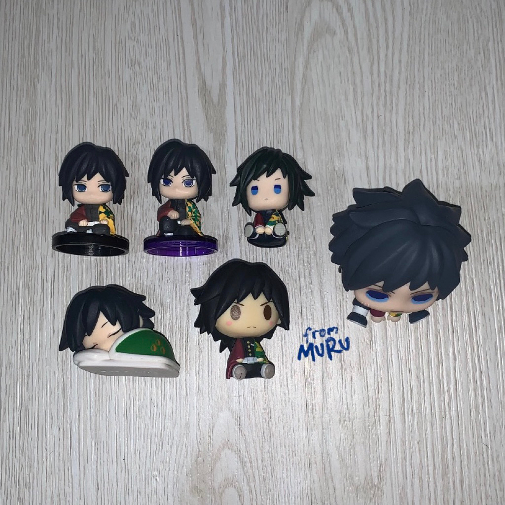 Mini Figure Tomioka Giyuu | Kimetsu no Yaiba | Demon Slayer Merch Chokonokko Suwarasetai Onemutan Pe