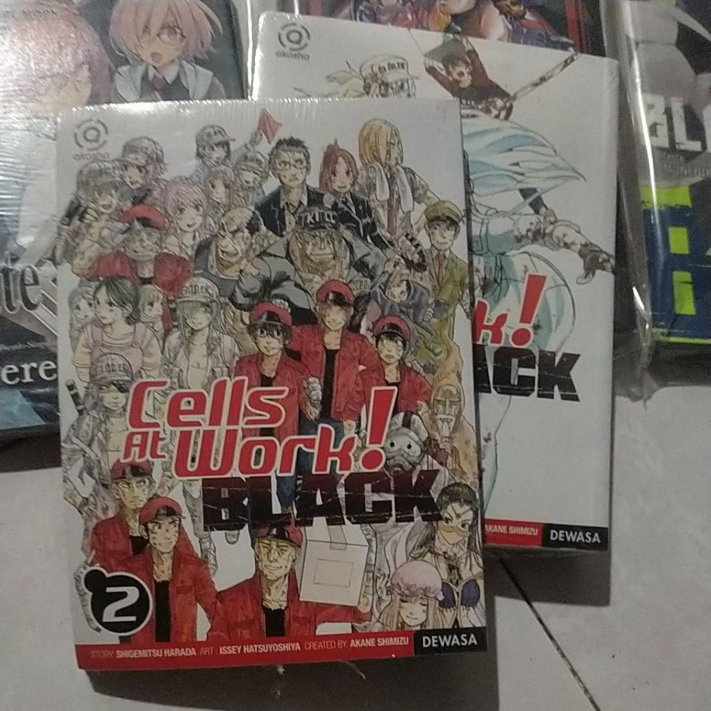 Komik Cells at Work Black