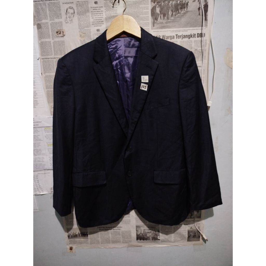 Jas Navy Pekat Premium Trugen Slimfeat (L)