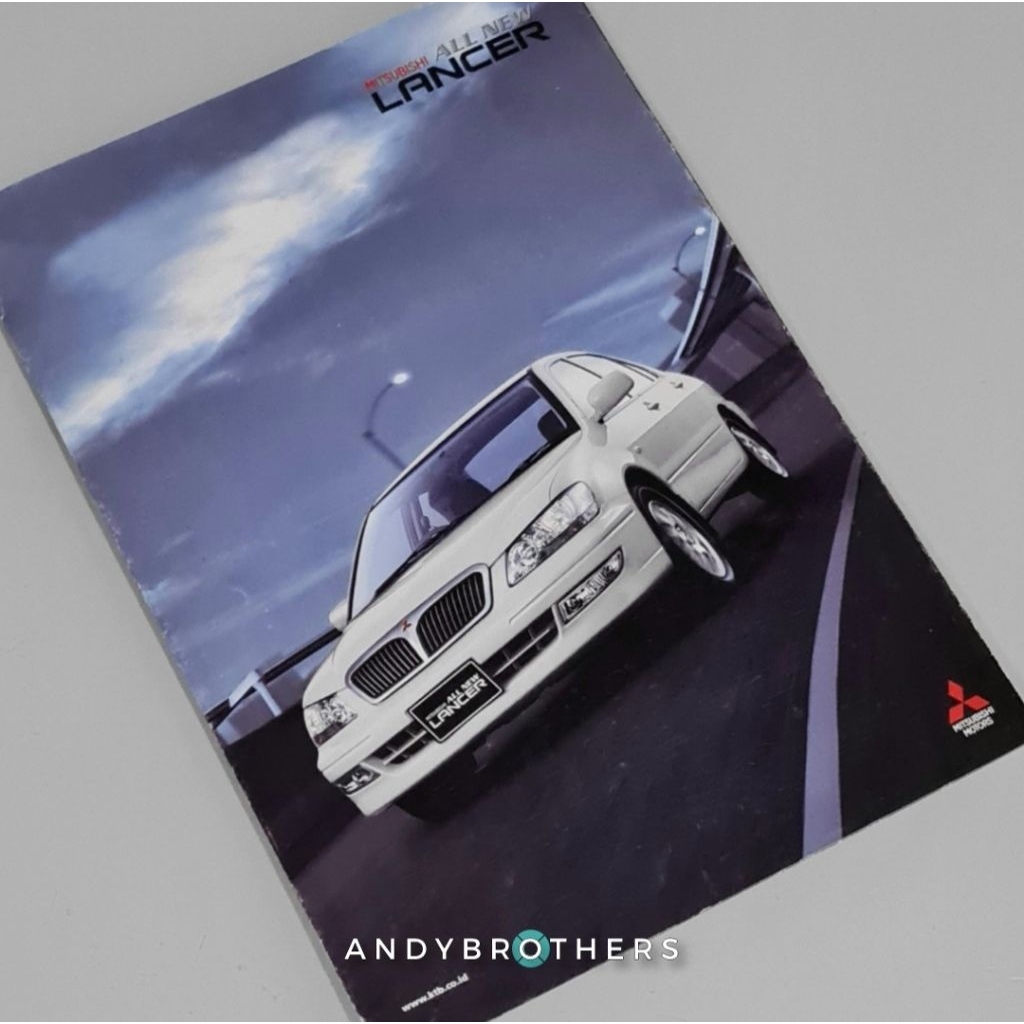Buku / Katalog / Booklet / Brosur Mitsubishi Lancer 2003-2007 Original