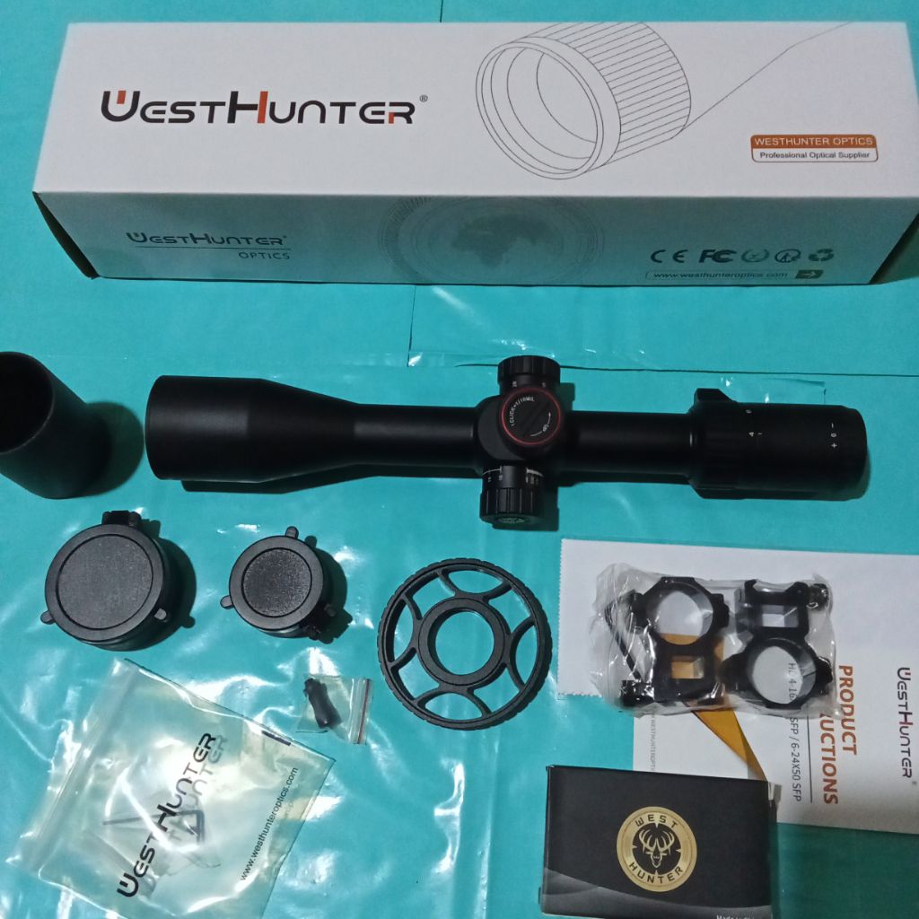 Telescope westhunter HD 4-16x44 SFP