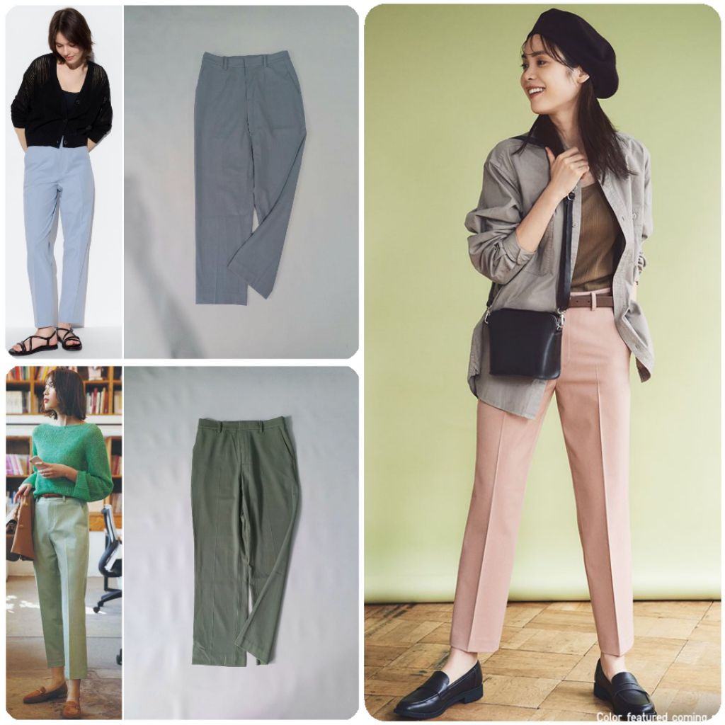 UNIQLO Smart 2Way Stretch Ankle Pants (M)