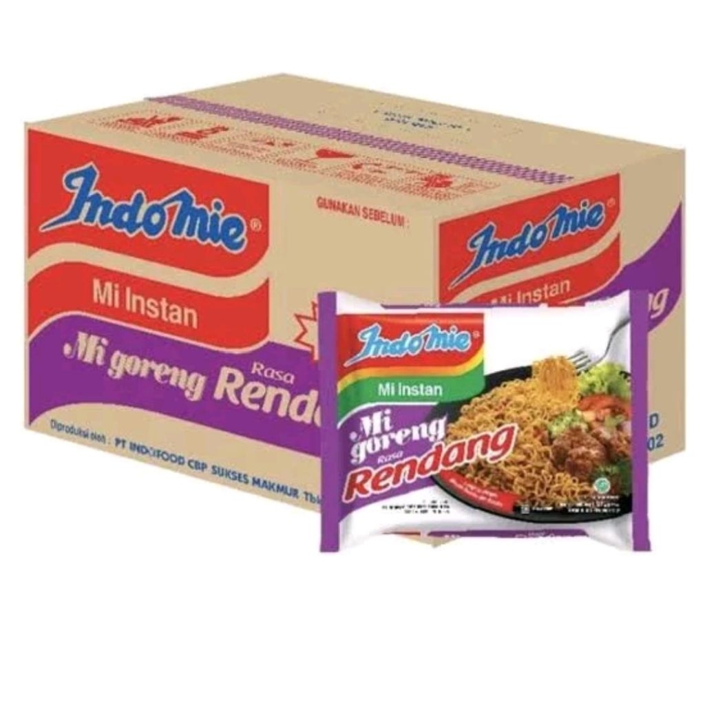 Indomie Mie Goreng Rendang 1 Dus 40 pcs