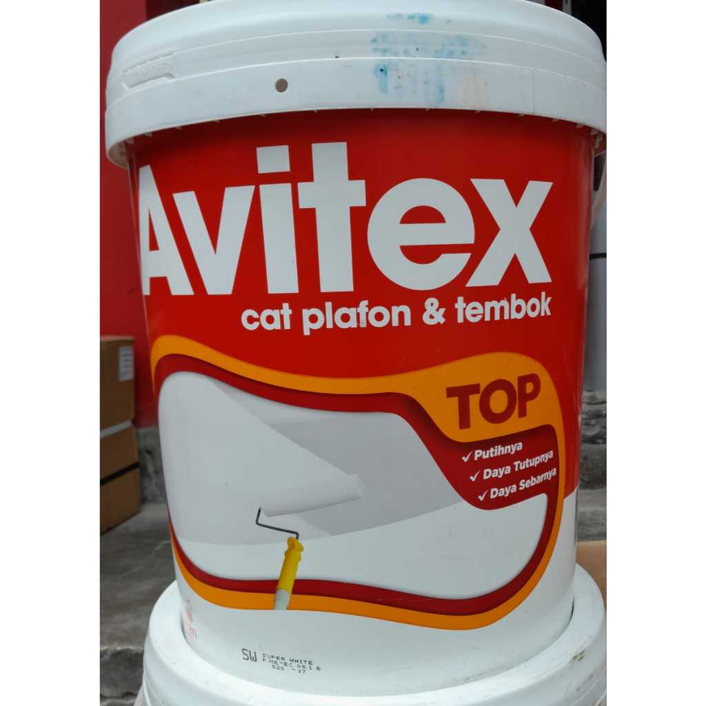 Cat Plafon dan Tembok Avitex Top Pail
