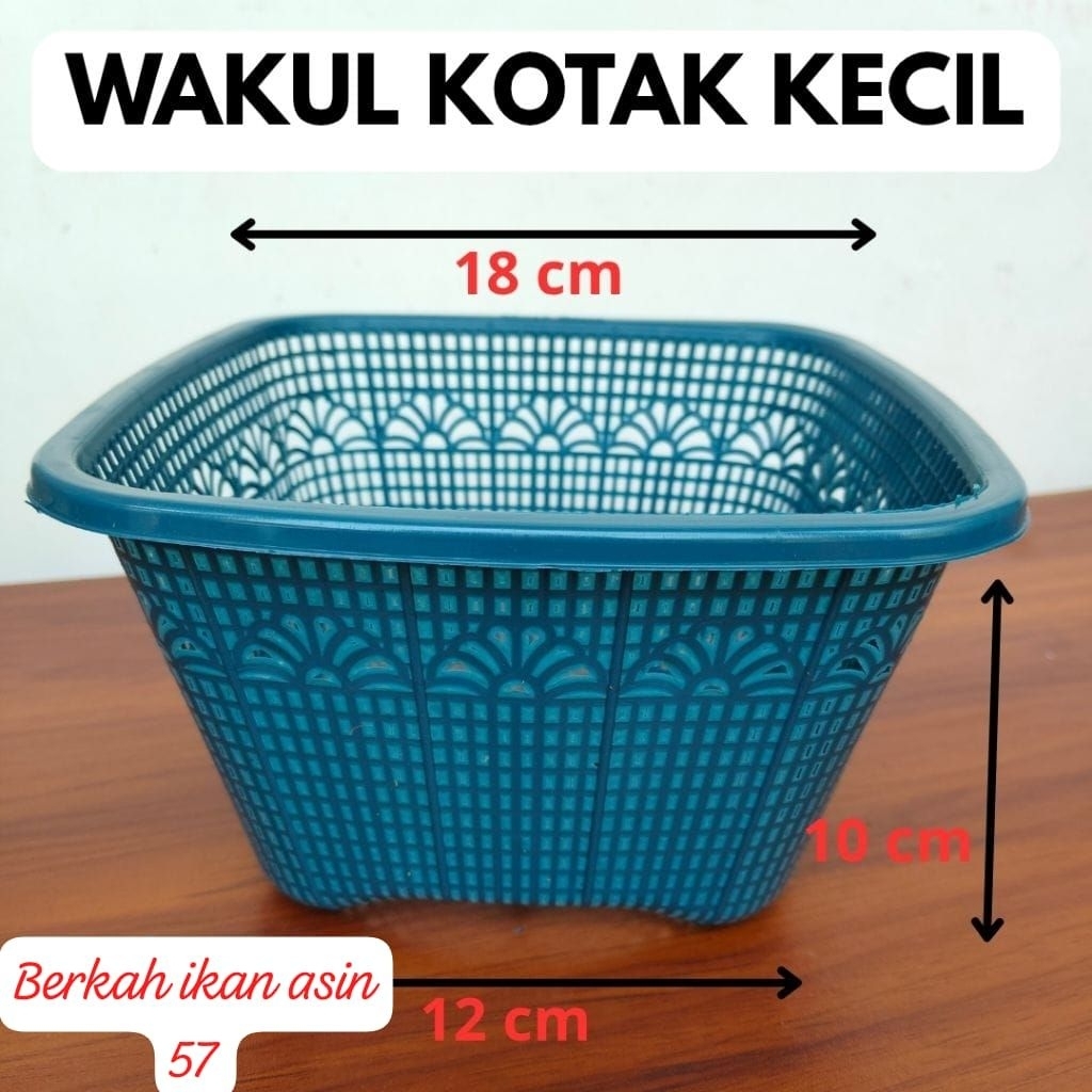 50 pcs WAKUL KOTAK MINI KENDUREN HAJATAN CETENG WADAH NASI