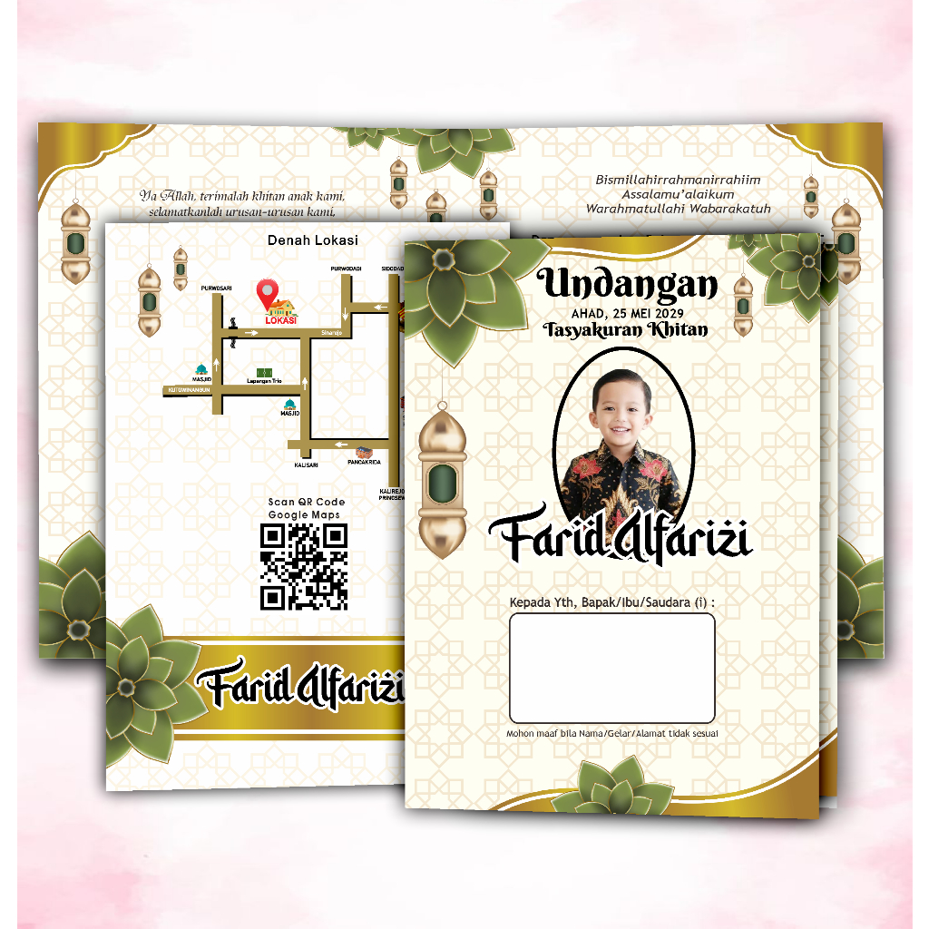 undangan khitanan cetak undangan khitanan