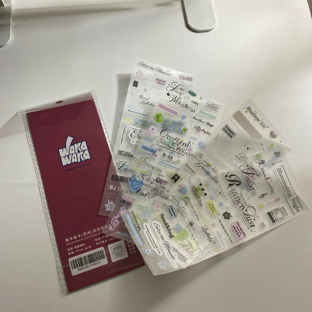 Sticker Cute Aesthetic (Wakawaka)