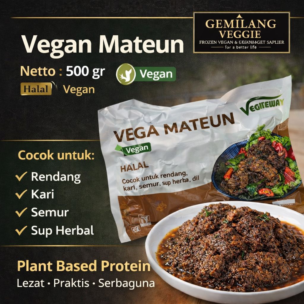 daging kambing vegetarian Vegan 500gr