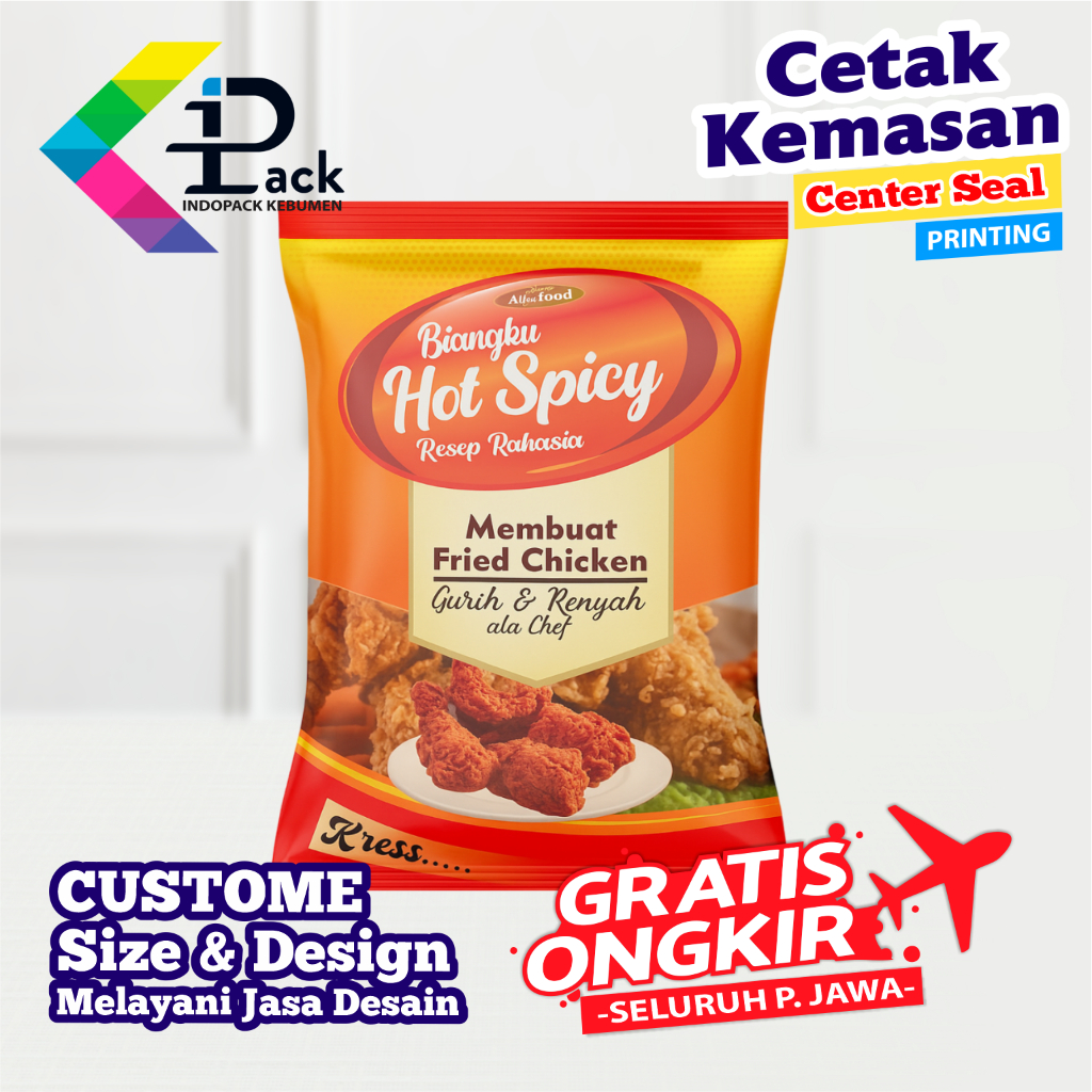 CETAK KEMASAN PLASTIK 25X35 | PRINTING PLASTIK KEMASAN | CETAK SACHET CUSTOM | PERCETAKAN KEMASAN PL