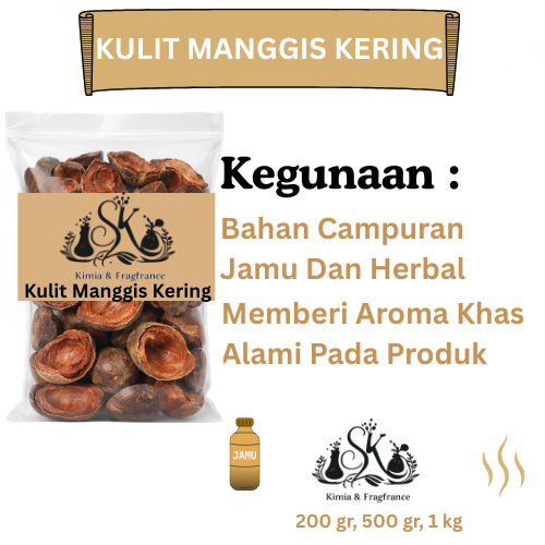 Kulit Manggis Kering / Kulit Manggis Kering Herbal Asli