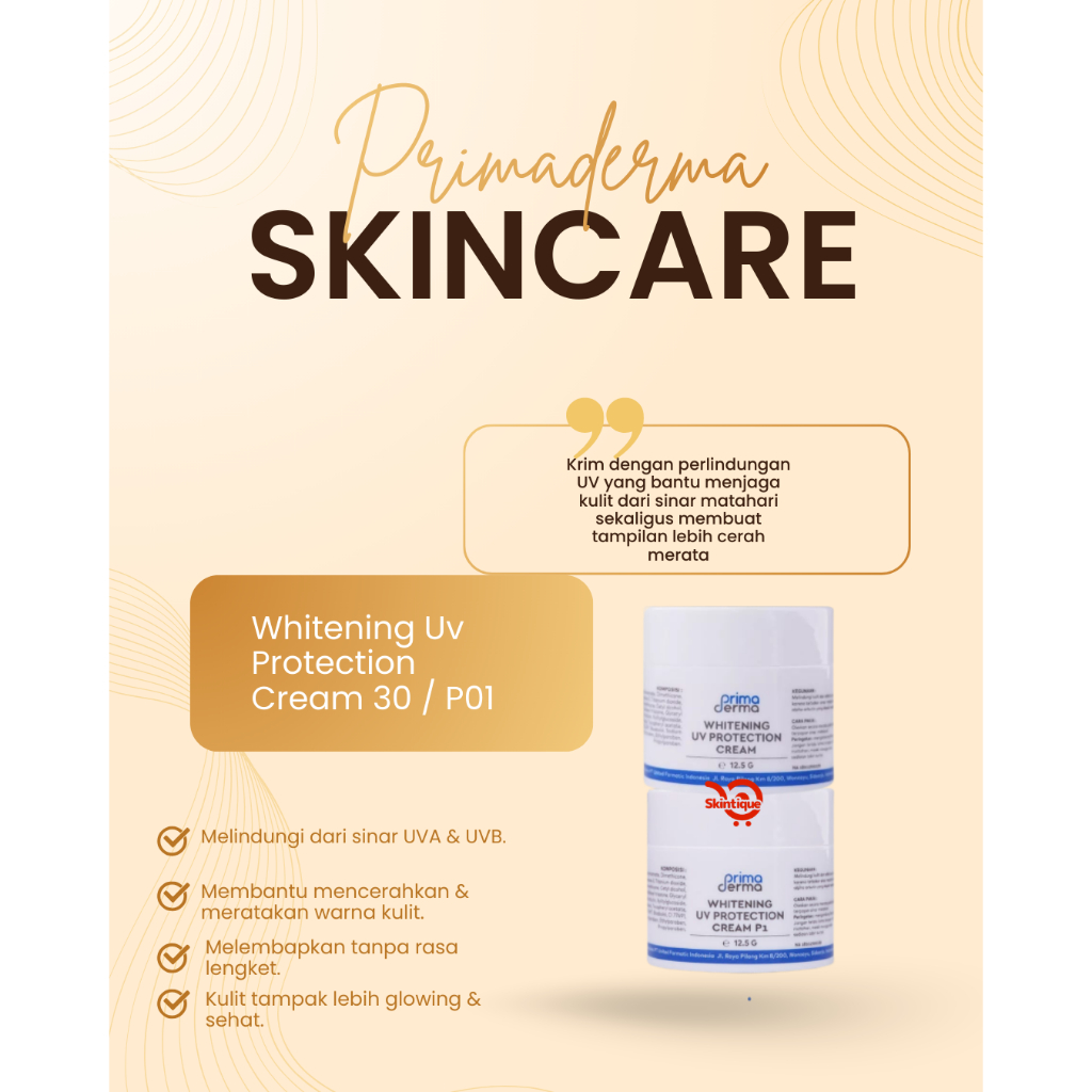 PRIMADERMA WHITENING UV / CREAM SIANG PRIMADERMA