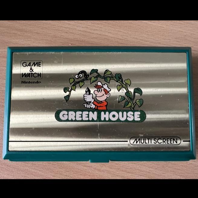 Nintendo Game & Watch - Green House (1982)