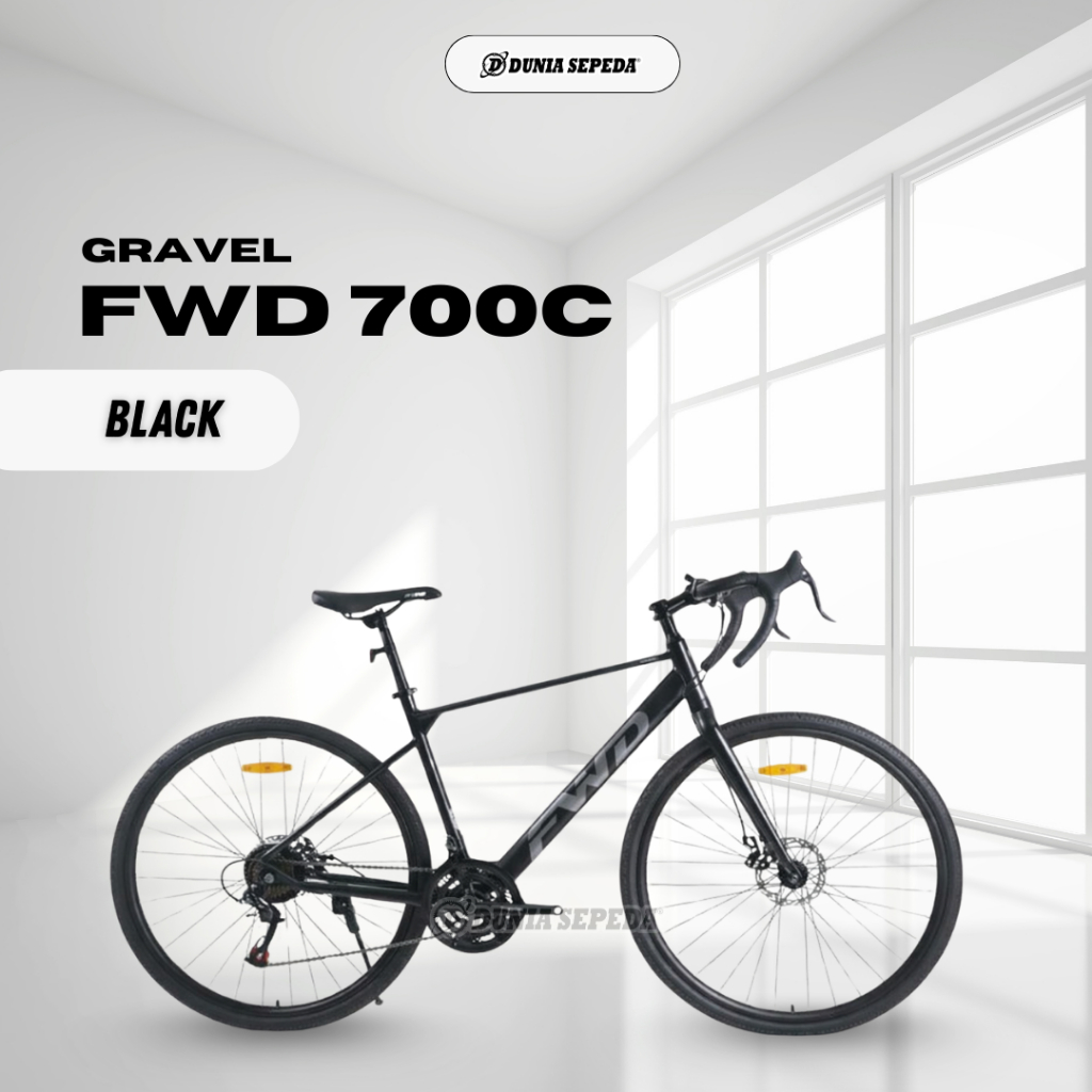 Sepeda Gravel Forward 700C 3x7 Speed - Sepeda Gravel Forward 700c