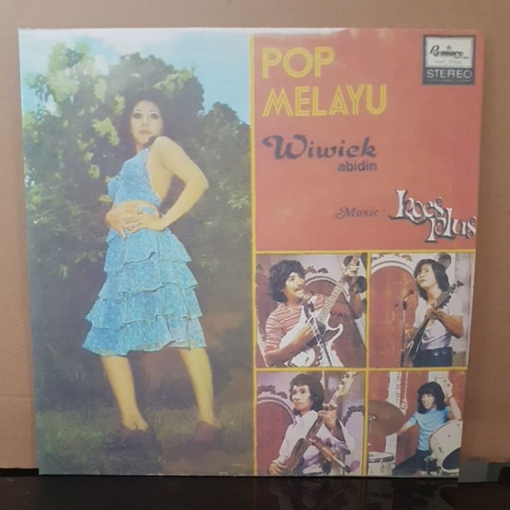 Vinyl Piringan Hitam 12 inch Wiwiek Abidin - Bersama Koes Plus - Pop Melayu Vol. 1