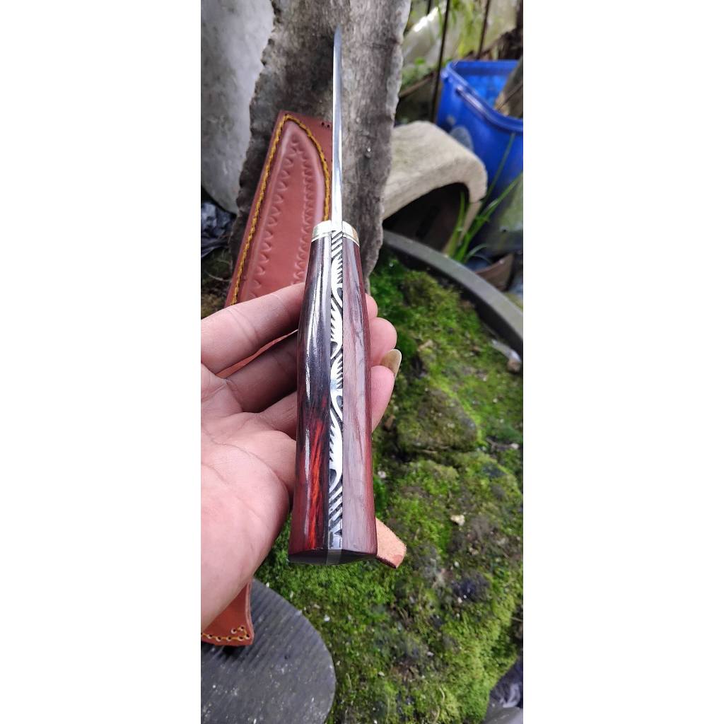 Pisau Bushcraft / Hunting Knive bahan SKD11