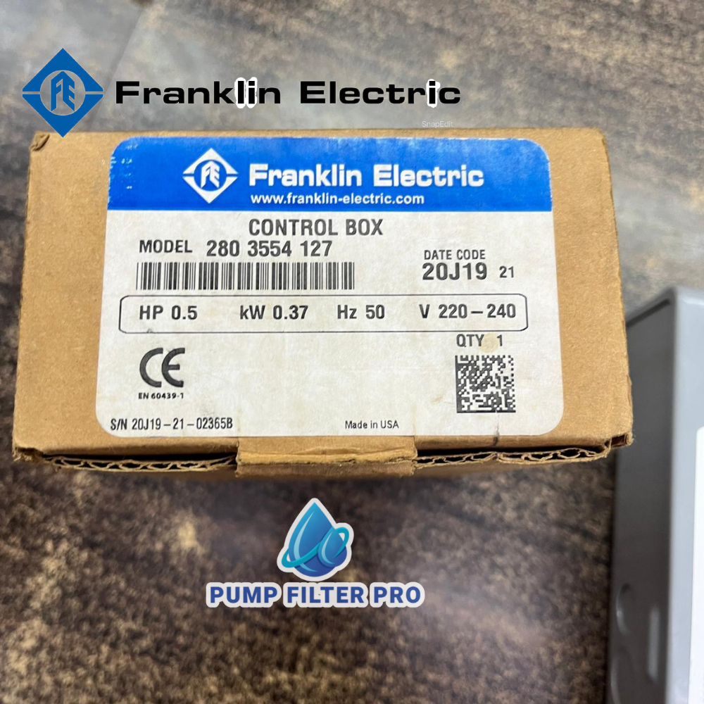 CONTROL BOX FRANKLIN 0,5HP