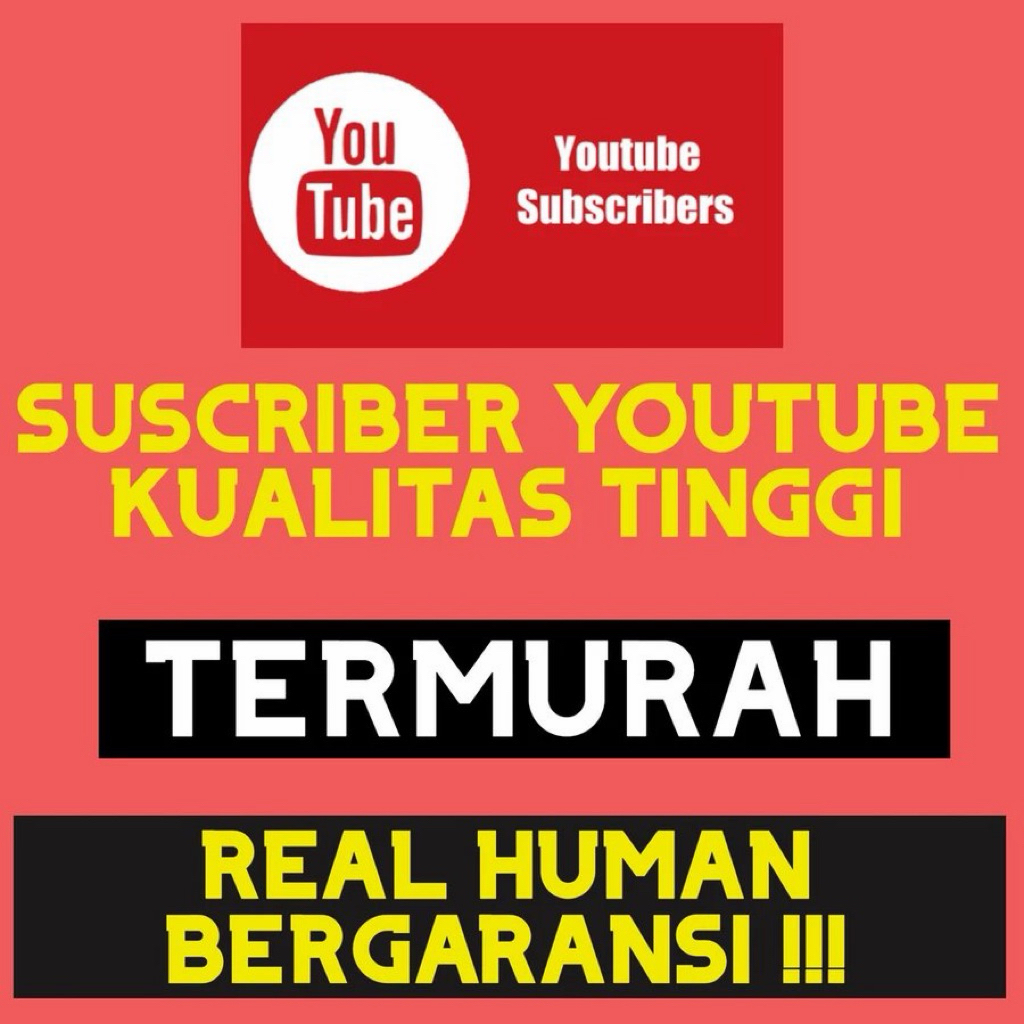 JASA PREMIUM SUBSCRIBE YOUTUBE PERMANEN TERMURAH DAN AMAN UNTUK MONETISASI