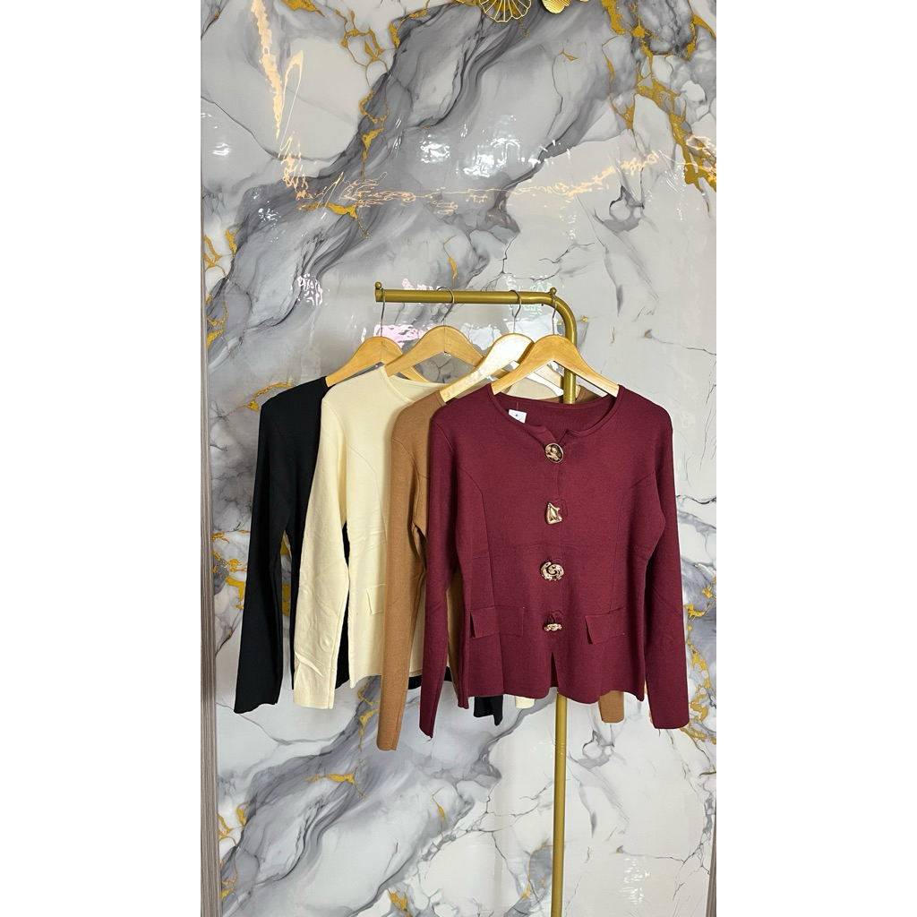 Cardigan knit korea
