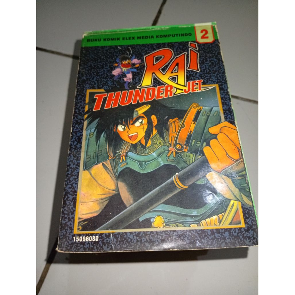 KOMIK RAI THUNDER JET VOL 2. BLACK COVER
