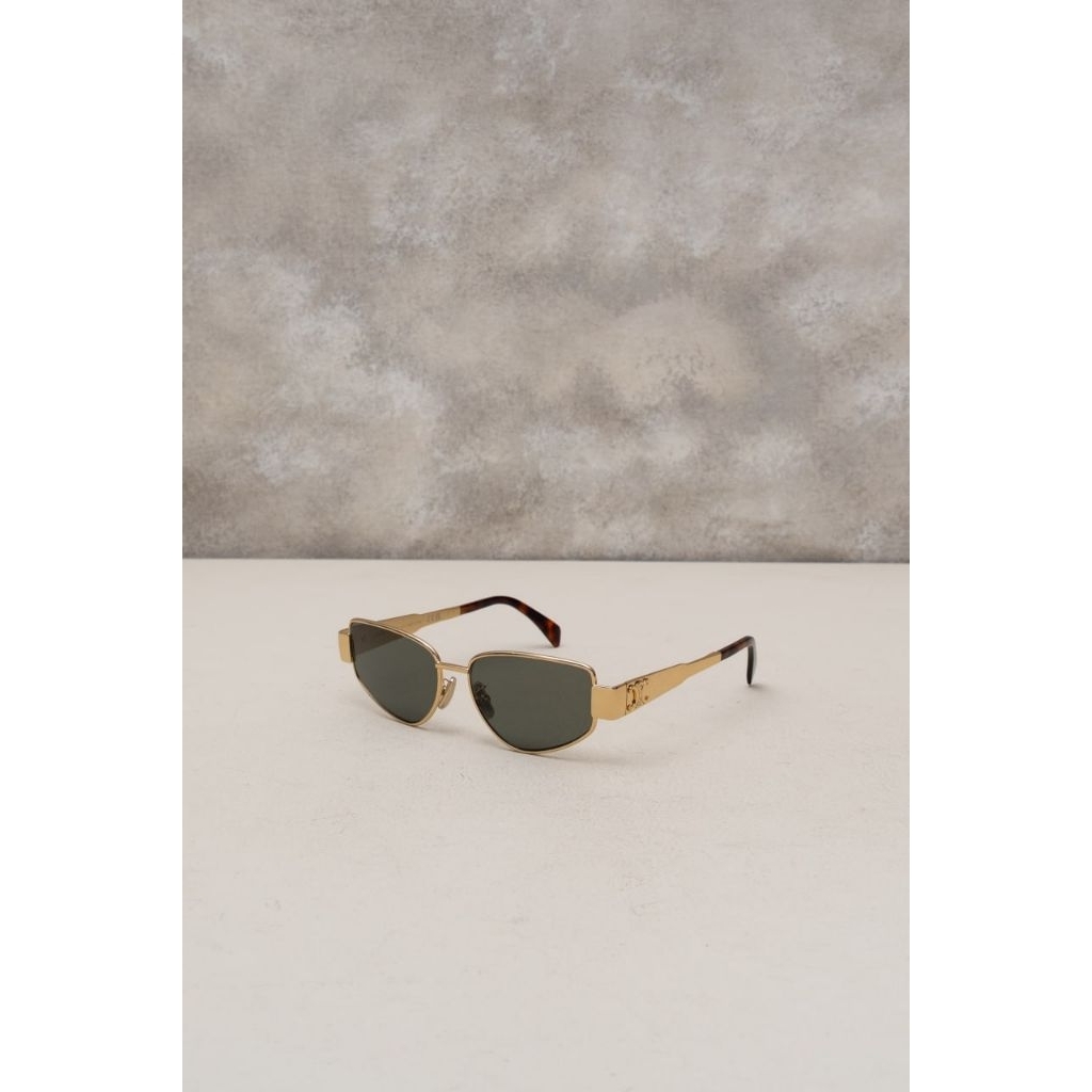 CELINE  04 sunglasses
Gold - Green
