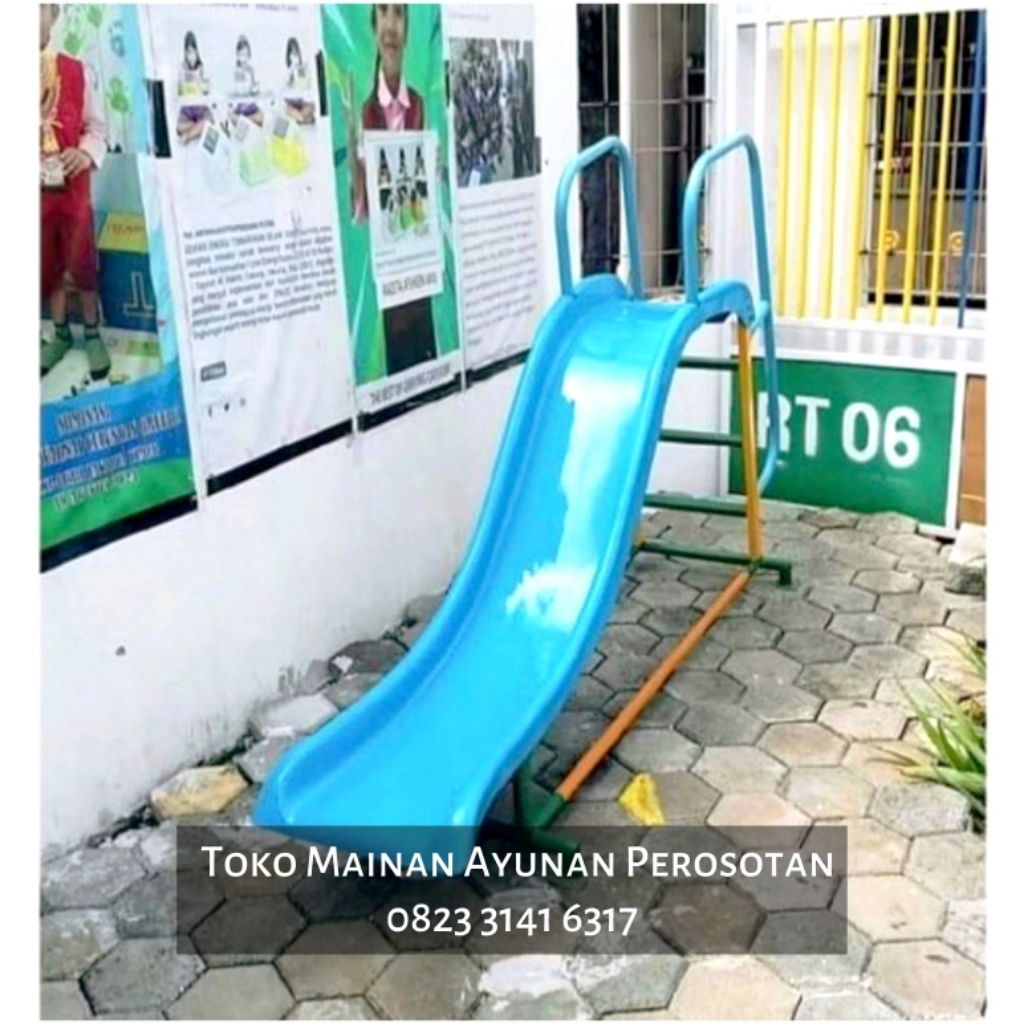 Perosotan - Prosotan - Perosotan Besi Outdoor - Prosotan Besi Outdoor - Perosotan Anak Tk Paud - Pro