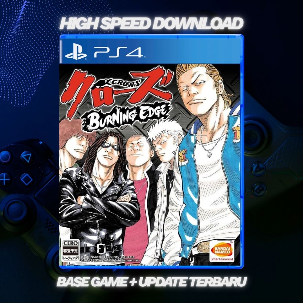 Crows Burning Edge – Game PS4 HEN Digital (Format PKG) | Full Version