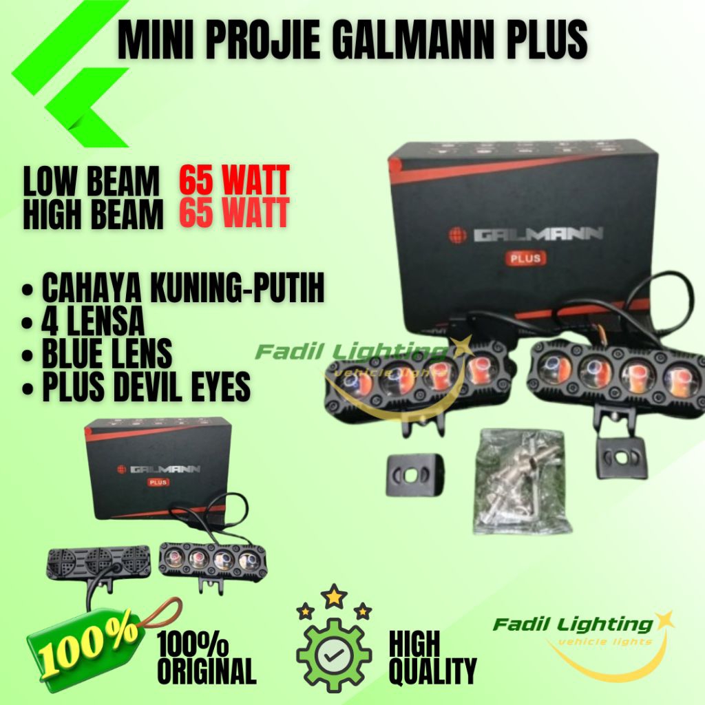 SQL 4 MATA | SQL 4 MATA GALMANN LENSA BLUE LENS PLUS DEMON | MINI LASER GUN  4 MATA GALMAN | NEWW AR