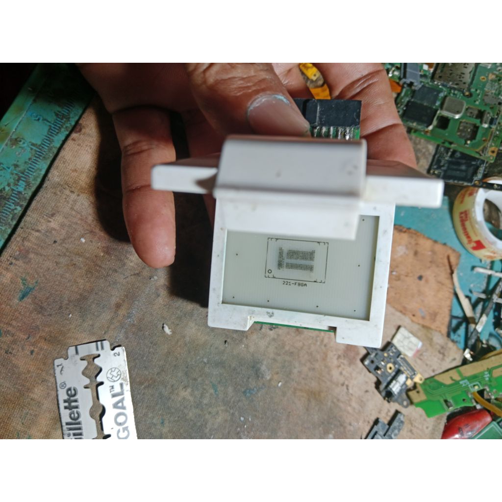 SOKET BGA 221 UFI BOX NORMAL