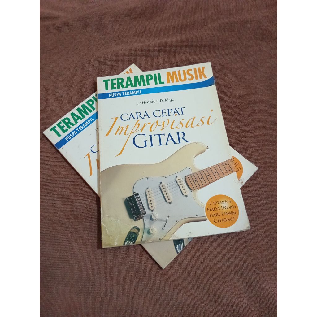BUKU CARA CEPAT IMPROVISASI GITAR - DR HENDRO S D M GC