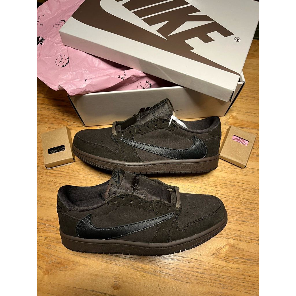Air Jordan Retro Low OG Travis Scott Velvet Brown Original 100%