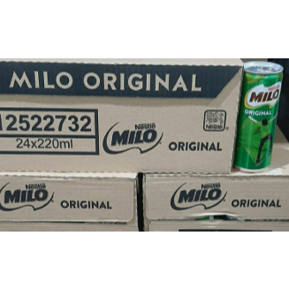 TAHUN 2026 MILO KALENG 220 ML ISI 24 MINUMAN LEBARAN HARI RAYA EID MUBARAK