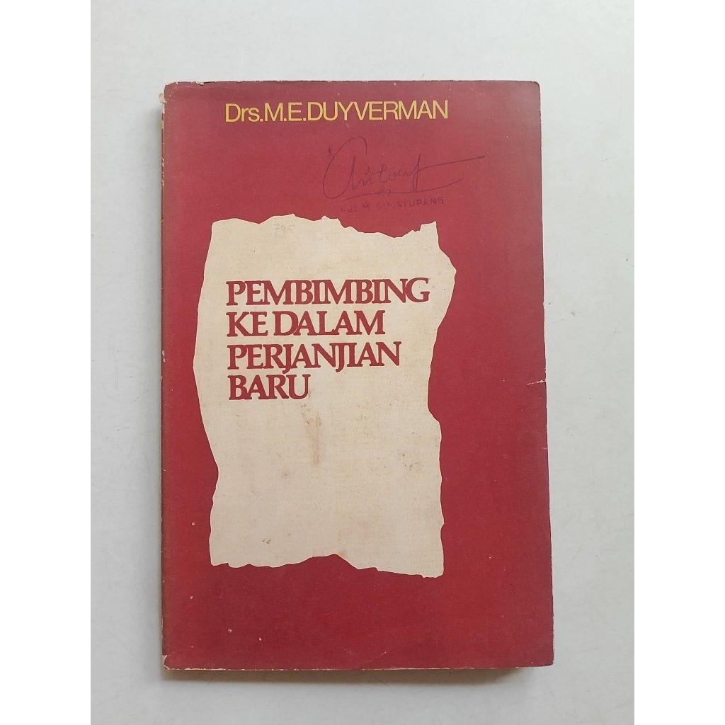BUKU ROHANI - PEMBIMBING KE DALAM PERJANJIAN BARU original