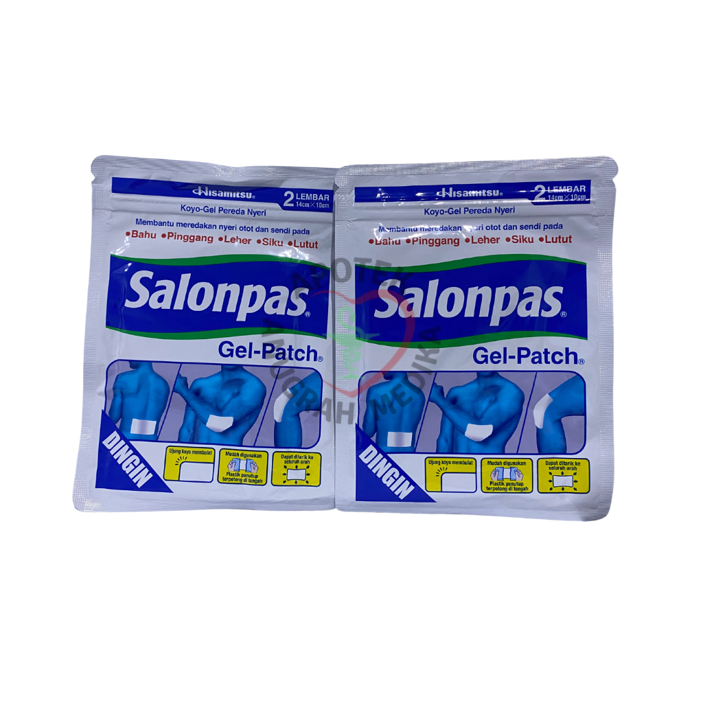 HISAMITSU - Koyo Salonpas Gel Patch | Koyo Pereda Nyeri Otot 2Lembar