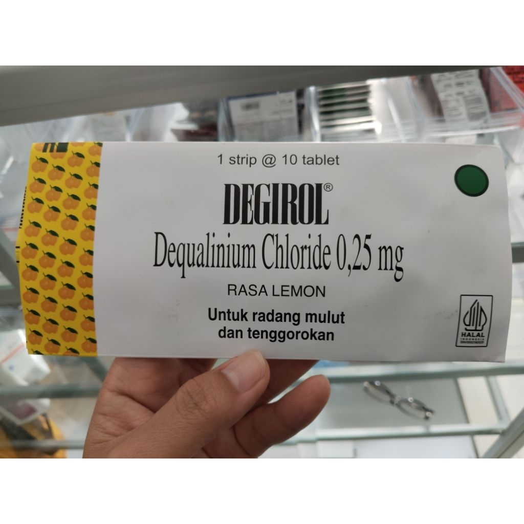 Degirol tablet obat radang tenggorokan
