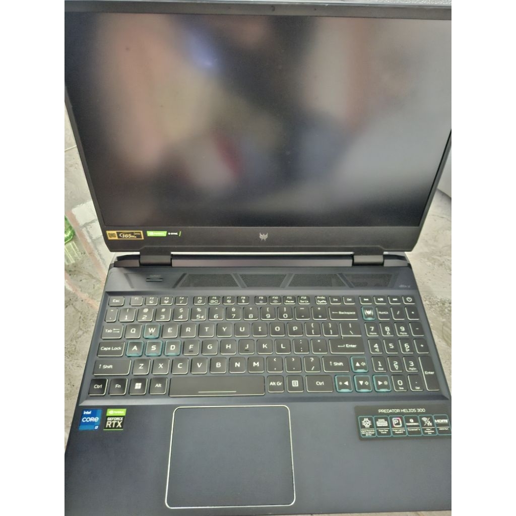 Acer Predator Helios 300 PH315-55-778R – i7 12th Gen / RTX 3060 – Siap Gas Gaming & Editing - Second