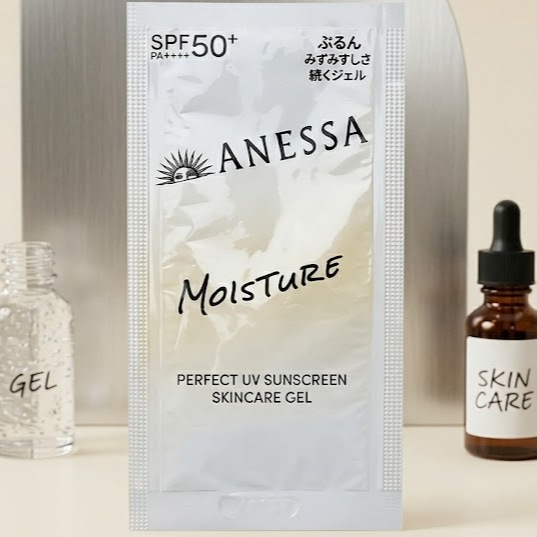 Anessa - Perfect UV Sunscreen Skincare - Moisture Gel SPF 50+, PA++++ SAMPLE 4g