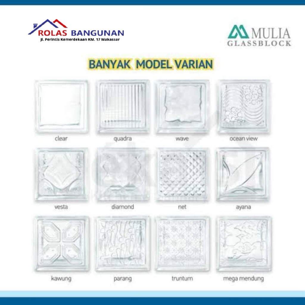 Mulia Glass Block