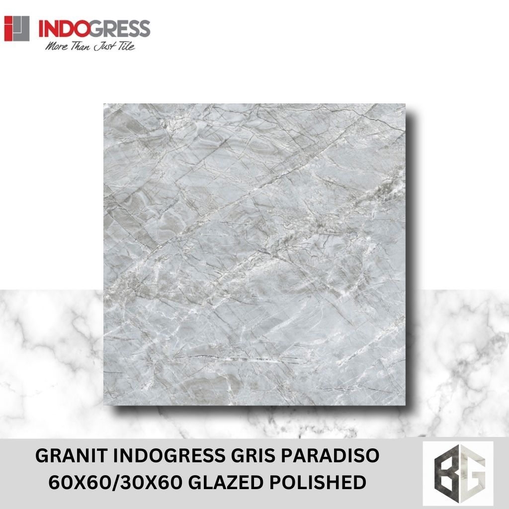 GRANIT INDOGRESS Gris Paradiso 60x60 / 30x60 Glazed Polished