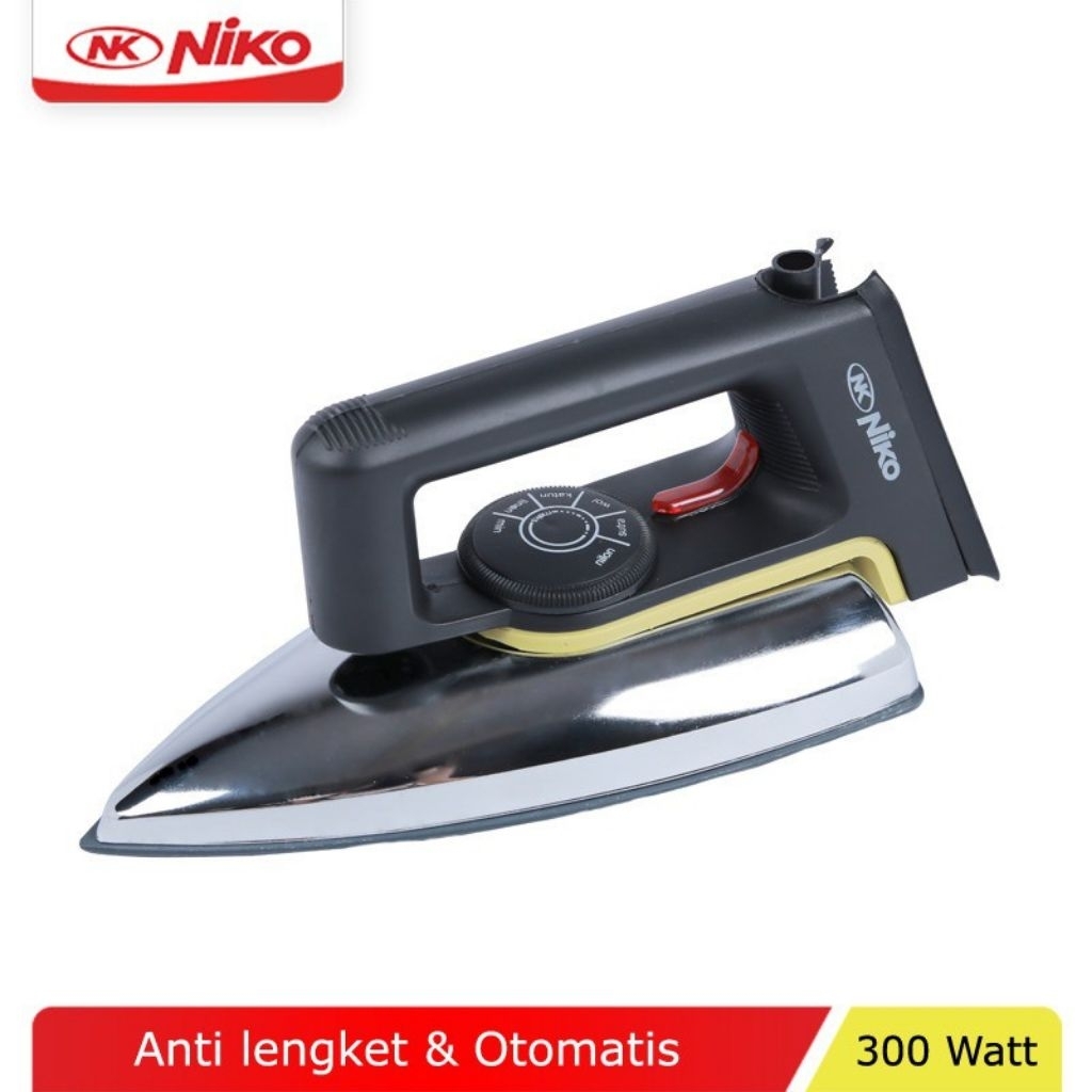 Setrika Listrik Otomatis Niko NK-333 S Setrika Listrik Kering Niko NK333S