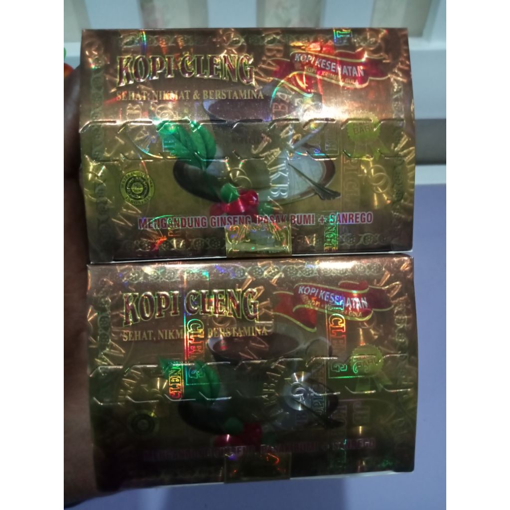 kotak kopi kayu cleng