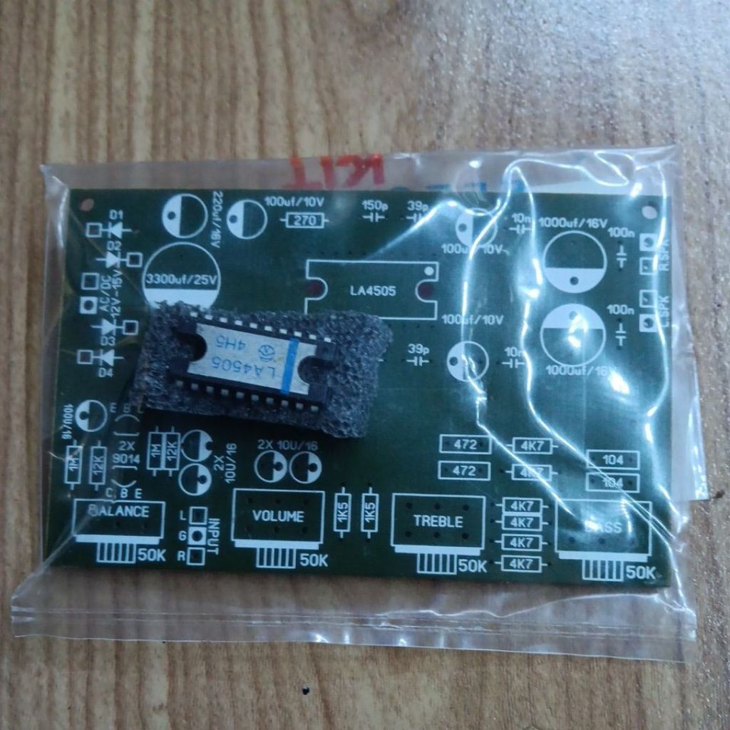 Ampli pemanggil walet stereo 2 jalur kiri kanan