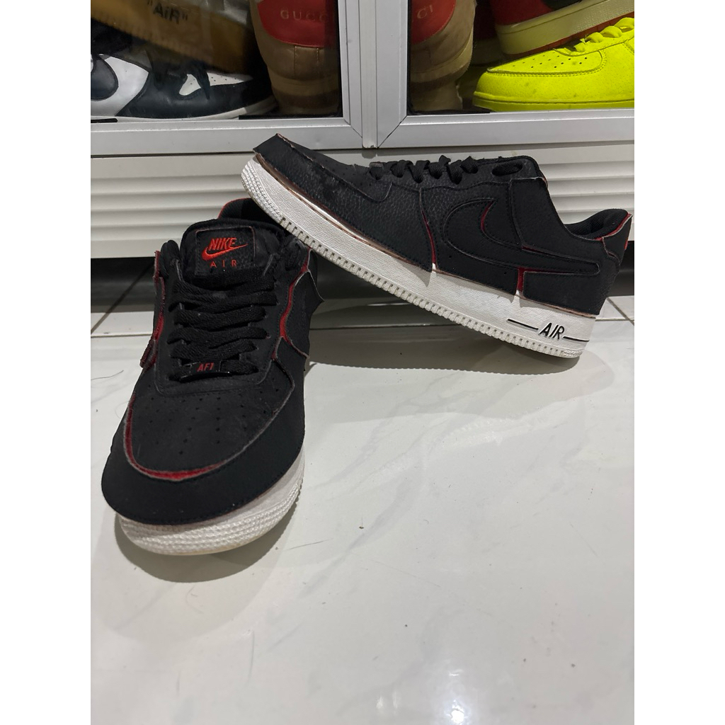 AF 1 Low Black Chile Red size 43/275