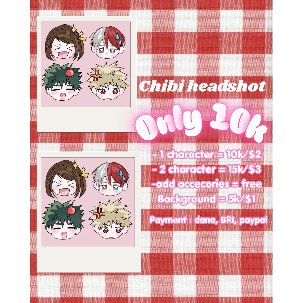 COMMISSION CHIBI ART ( LEWAT DOKUMEN )