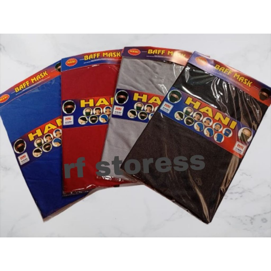 Masker baffbuff pria satu lusin isi 12 pcs masker / slayer penutup kepala
