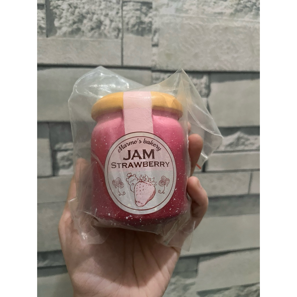 ibloom squishy strawberry jam marmo