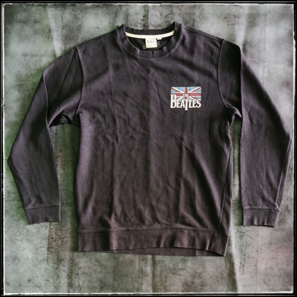 Crewneck sweater katun The Beatles x Daiz size L